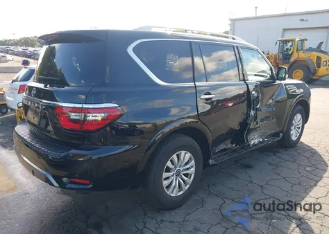 2024 Nissan Armada Sv 4Wd из США, поврежденный, VIN JN8AY2AD6R9706980